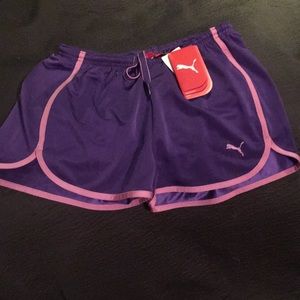 NWT Puma Retro Active Shorts